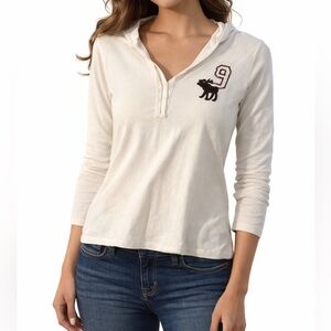 Vintage Abercrombie and Fitch Shirt with hoodie size Small